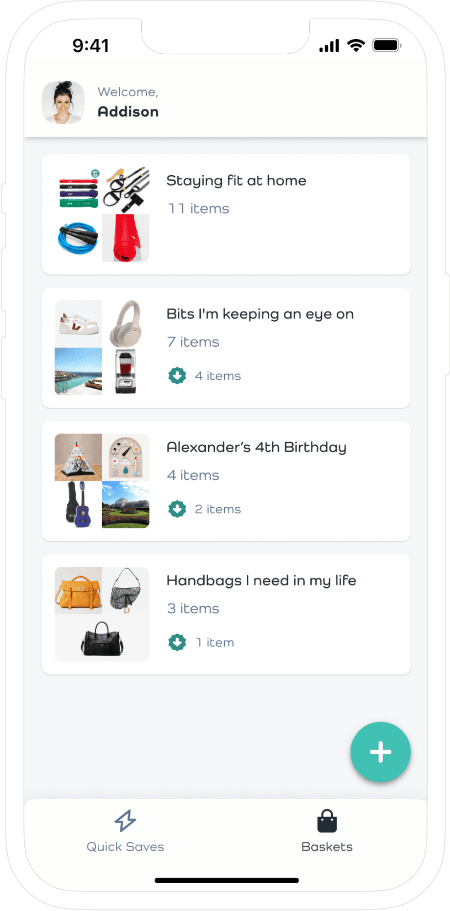 Add anything to Basket